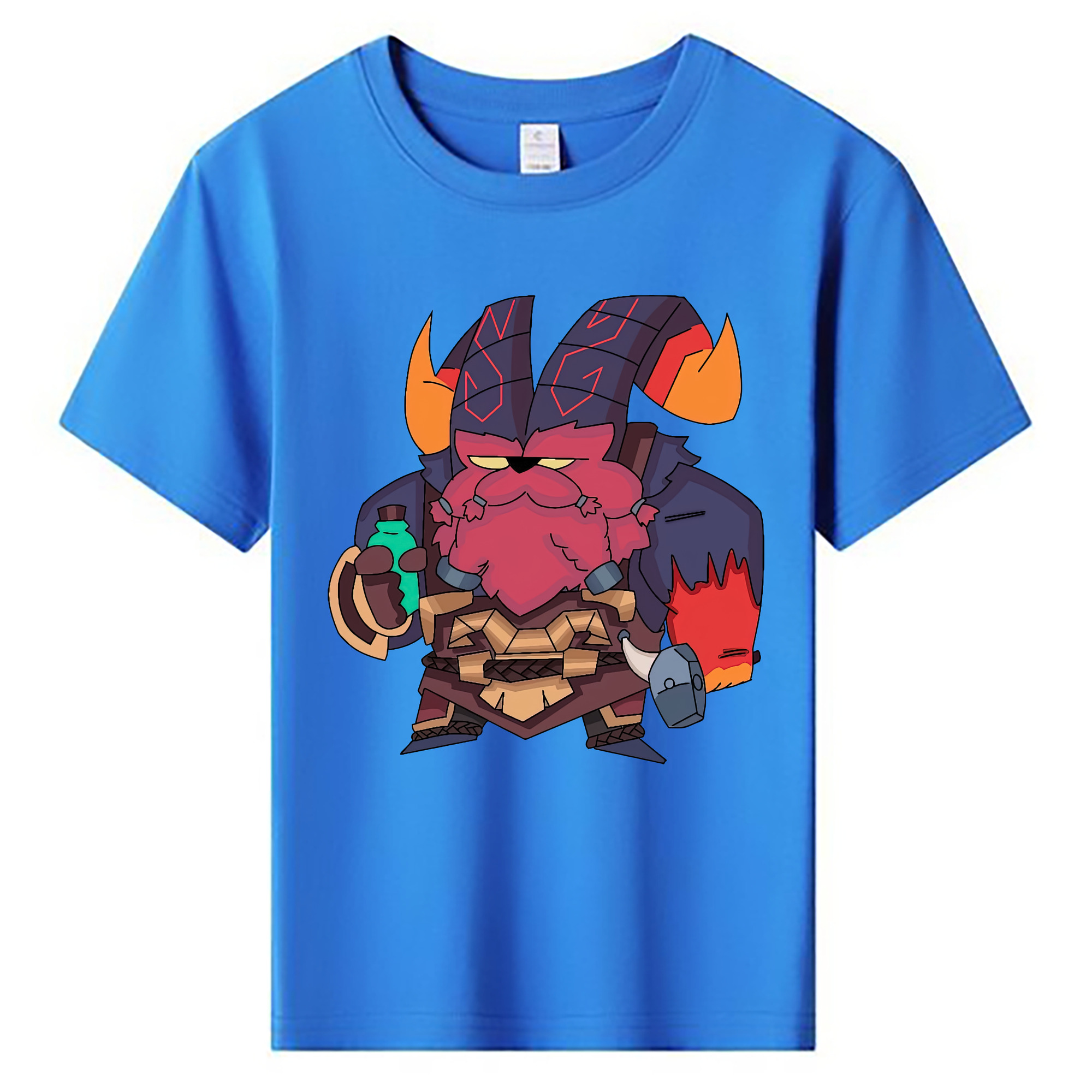 （画像用） リーグ・オブ・レジェンド League of Legends LOL 綿100％キッズTシャツ（フロントプリント）